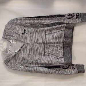 Pink Victoria's Secret s i p gray small women's hoodie